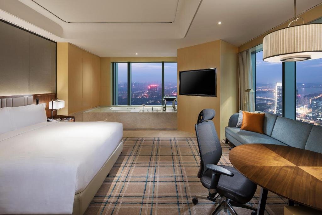Deluxe Double room with river view Hilton Fuzhou