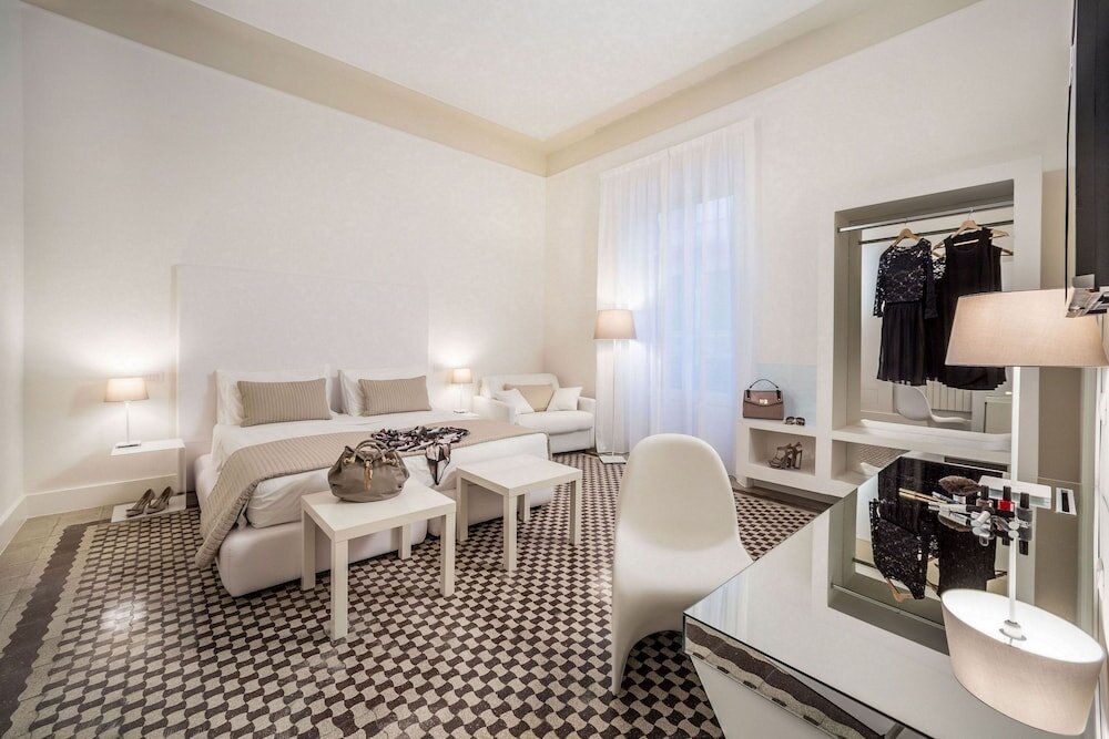 Четырёхместный номер Luxury c 1 комнатой Al Castello Luxury B&B