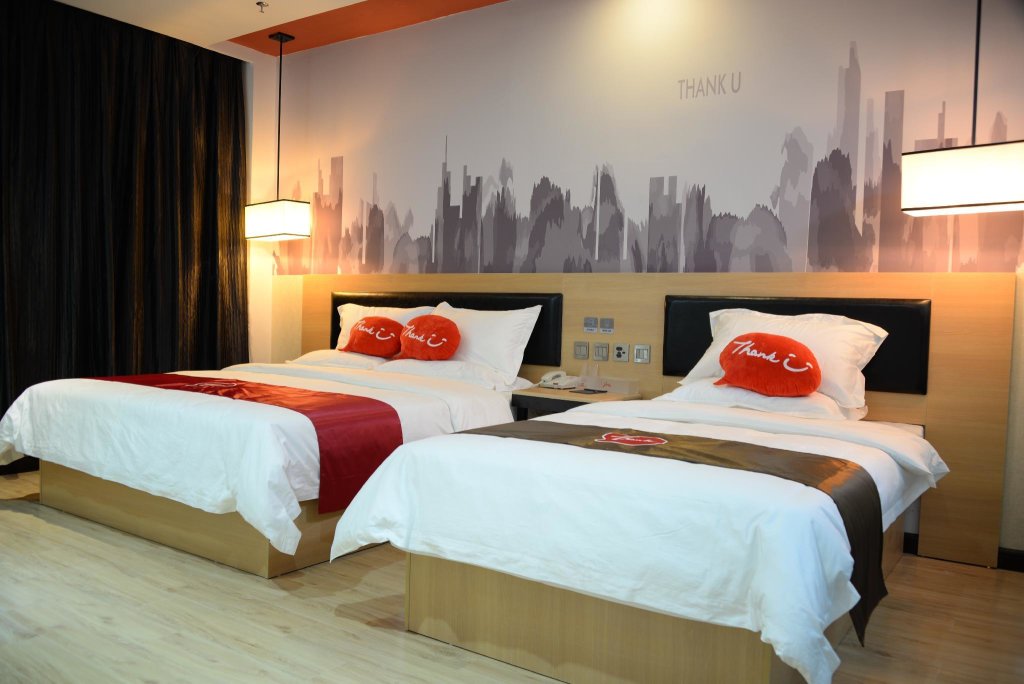 Standard Family room Thank Inn Plus Hotel Guangdong Dongguan Dalingshan Town Songshan Lake
