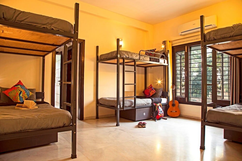 Кровать в общем номере (женский номер) Zostel South Delhi