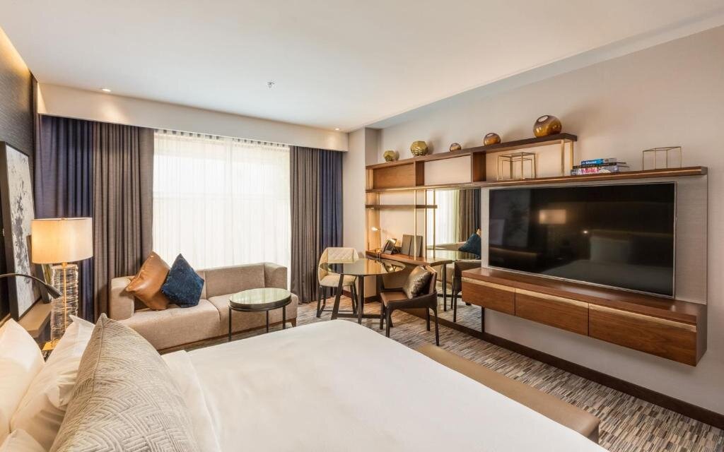 Deluxe Concierge Level Double room JW Marriott Hotel Monterrey Valle