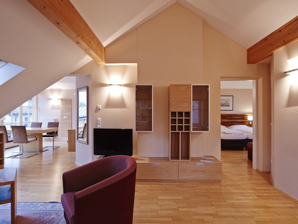 Апартаменты c 1 комнатой с видом на горы Holiday Apartments by Das Grüne Hotel zur Post - 100 % BIO & Villa Ceconi