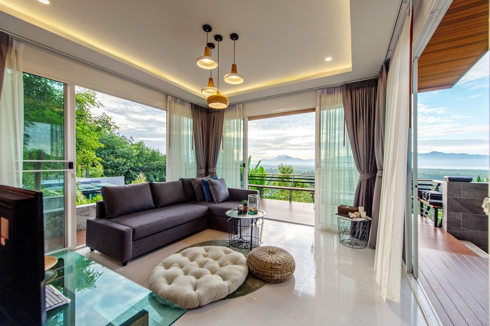 Номер Standard c 1 комнатой с панорамным видом Ao Luek Panoramic Pool Villa