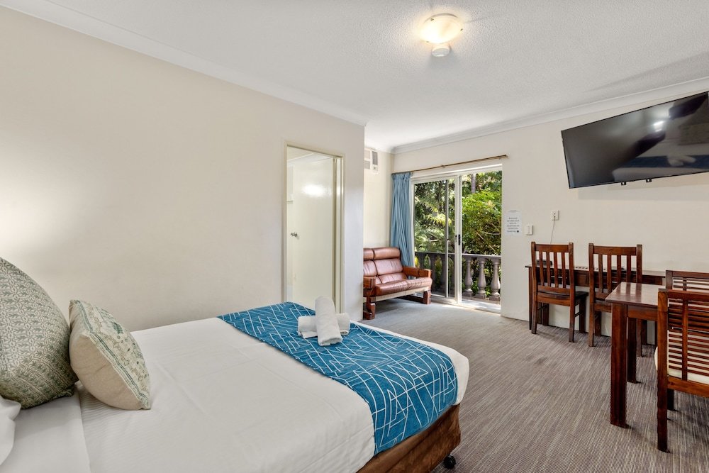 Habitación familiar Estándar con balcón y con vista al jardín Coffs Harbour Sanctuary Resort