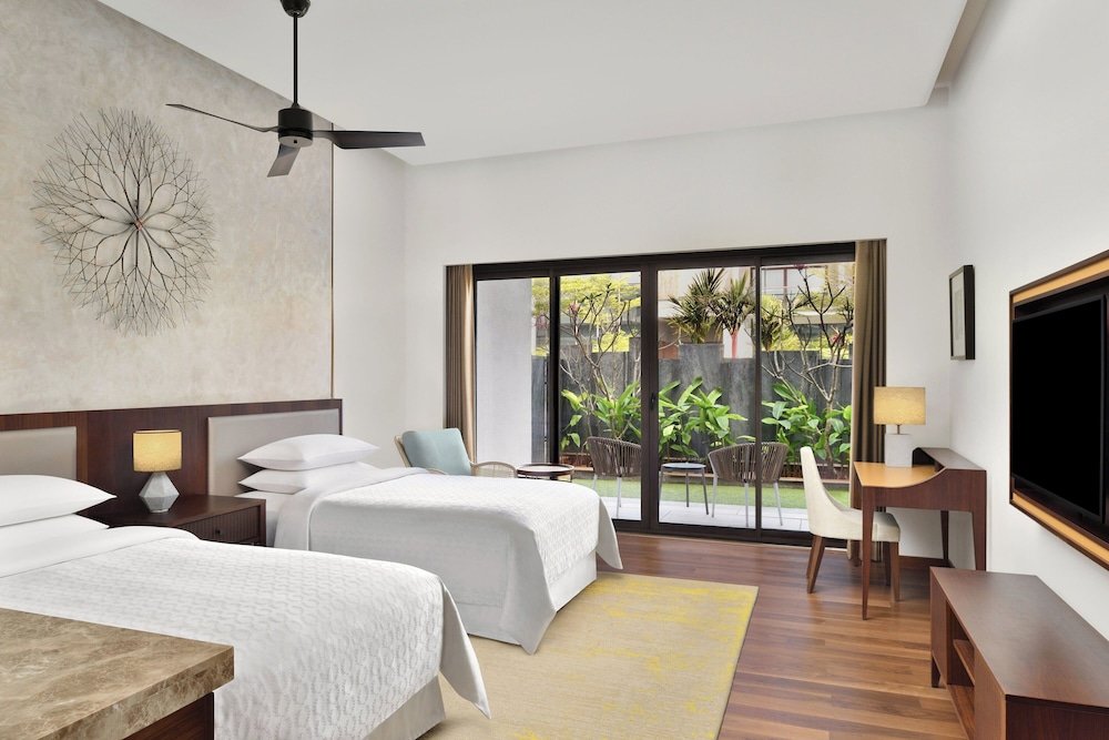 Standard quadruple chambre avec balcon Sheraton Grand Chennai Resort & Spa