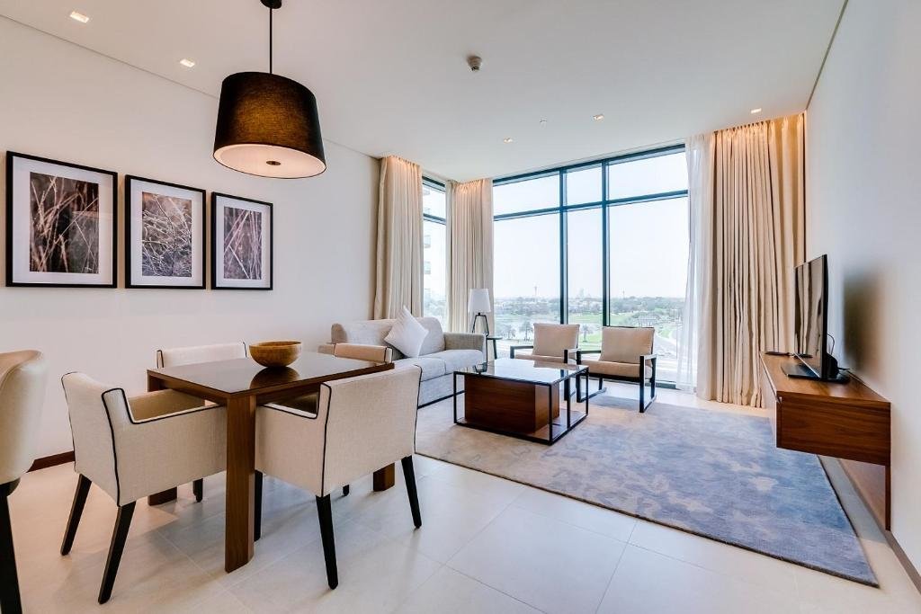 Апартаменты c 1 комнатой с видом на поле для гольфа Vida Emirates Hills Residences