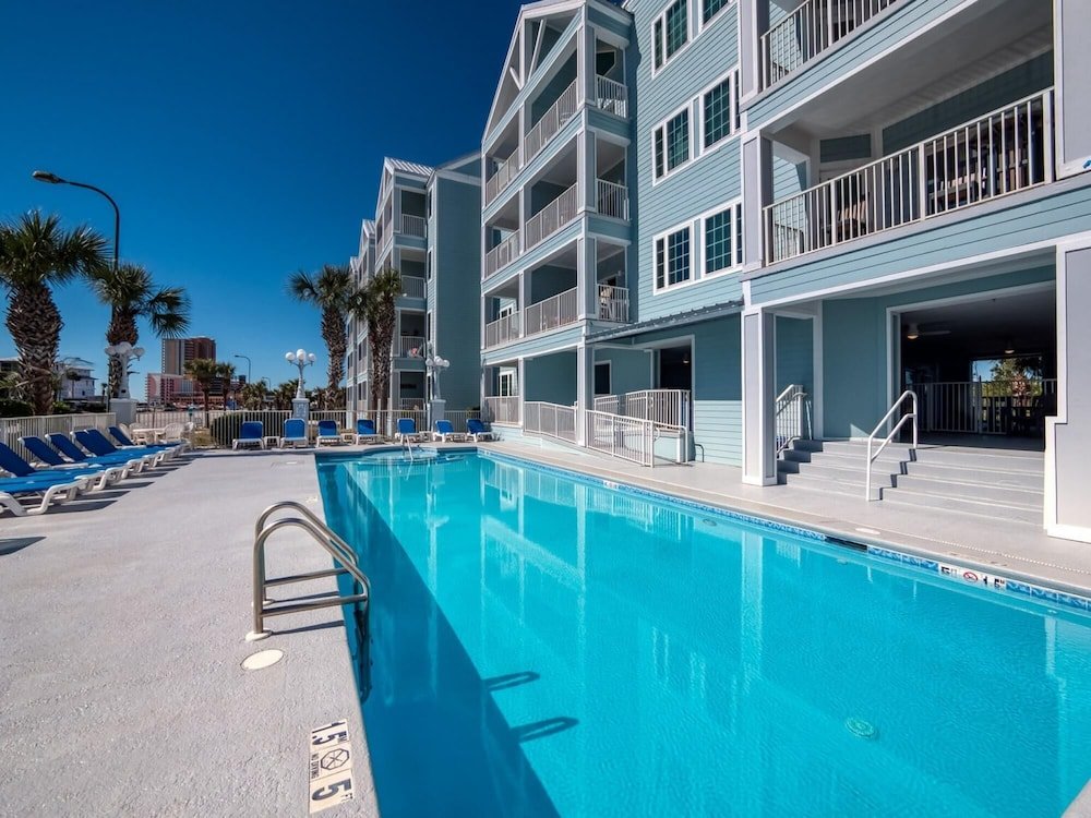 Апартаменты Attractive Condo Pool Across From Beach Access