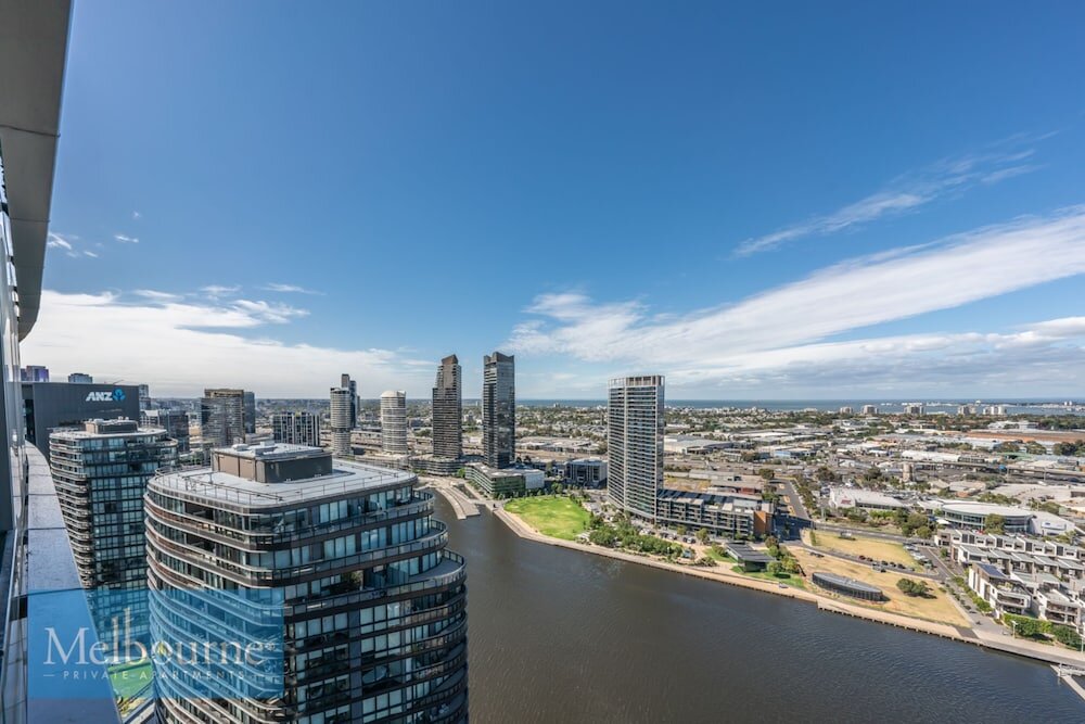 Апартаменты с 3 комнатами с балконом и с видом на море Melbourne Private Apartments - Collins Street Waterfront, Docklands