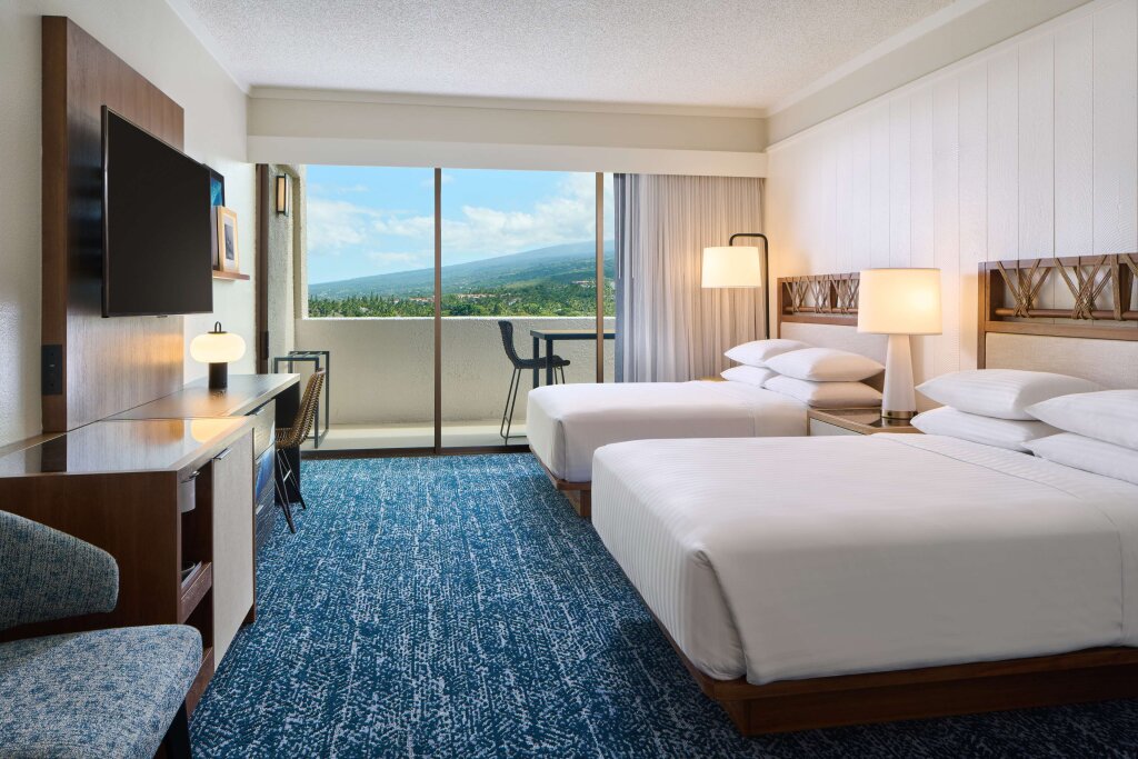Standard Doppel Zimmer mit eingeschränktem Meerblick Outrigger Kona Resort and Spa