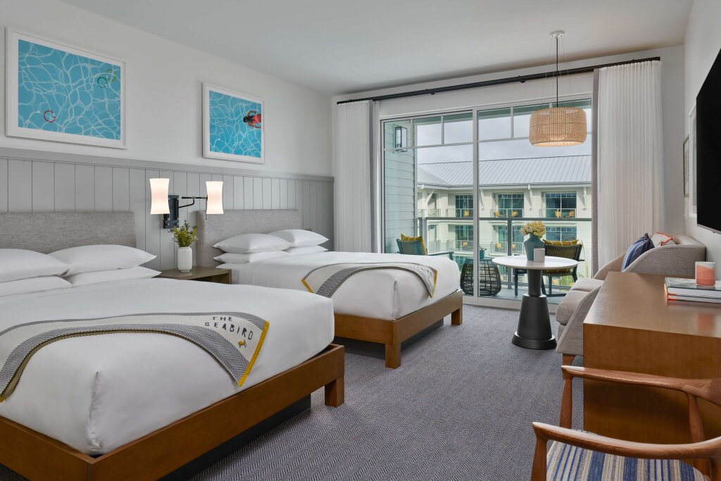 Standard Quadruple room with partial ocean view The Seabird Ocean Resort & Spa, Part of Destination Hotel