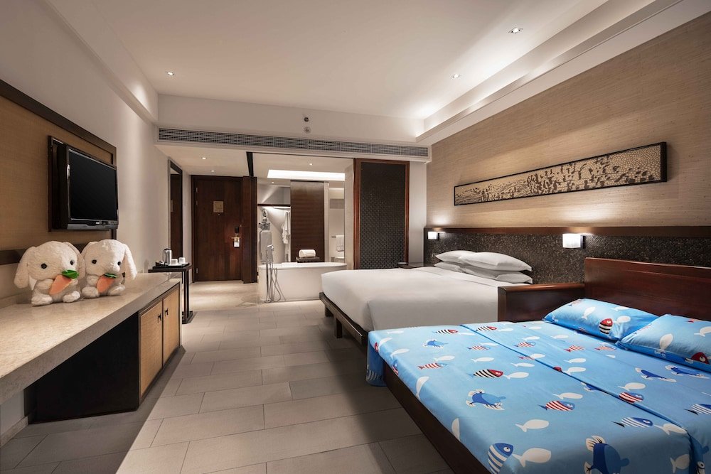 Standard Double Family room Wanda Realm Resort Sanya Haitang Bay