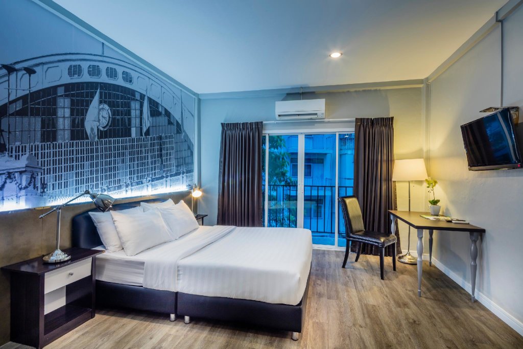 Deluxe double chambre At Hua Lamphong Hotel