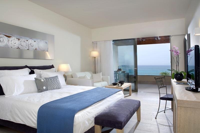 Standard Doppel Zimmer mit Balkon und am Meer Aquagrand Exclusive Deluxe Resort Lindos