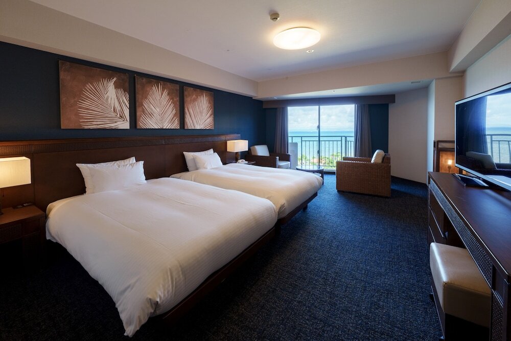 Standard Zimmer mit Balkon und mit Meerblick Grandvrio Resort Ishigakijima