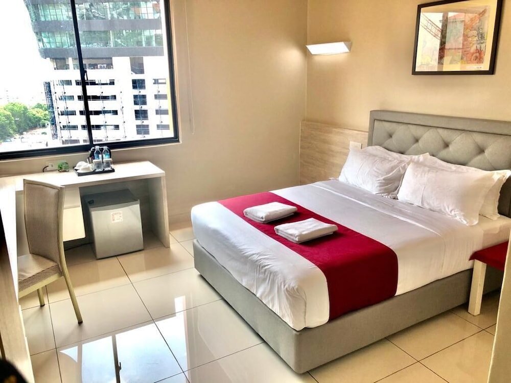 Camera doppia Deluxe 1 camera da letto con vista sulla città Le Quadri Hotel Kuala Lumpur