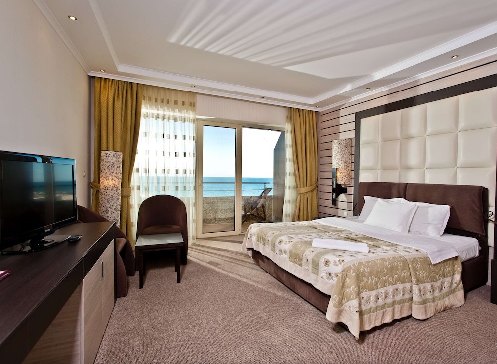 Classique simple chambre avec balcon et Vue mer Grand Hotel Pomorie