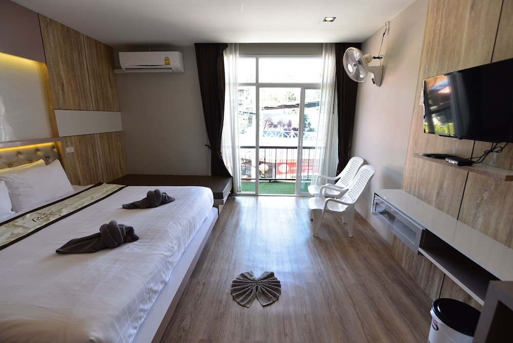 Двухместный номер Deluxe c 1 комнатой с видом на город Ricci House Resort