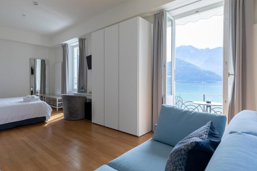 Junior-Suite mit Balkon und mit Seeblick Lac Hotel