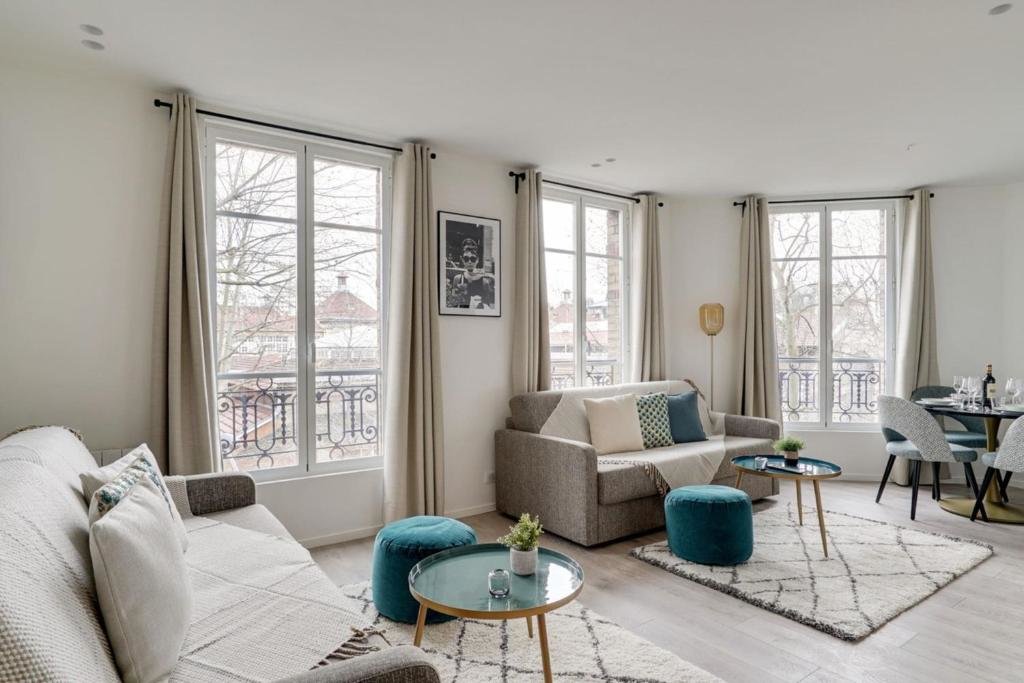 Апартаменты 155-Suite Georges Marvelous 1 BDR APT New Paris
