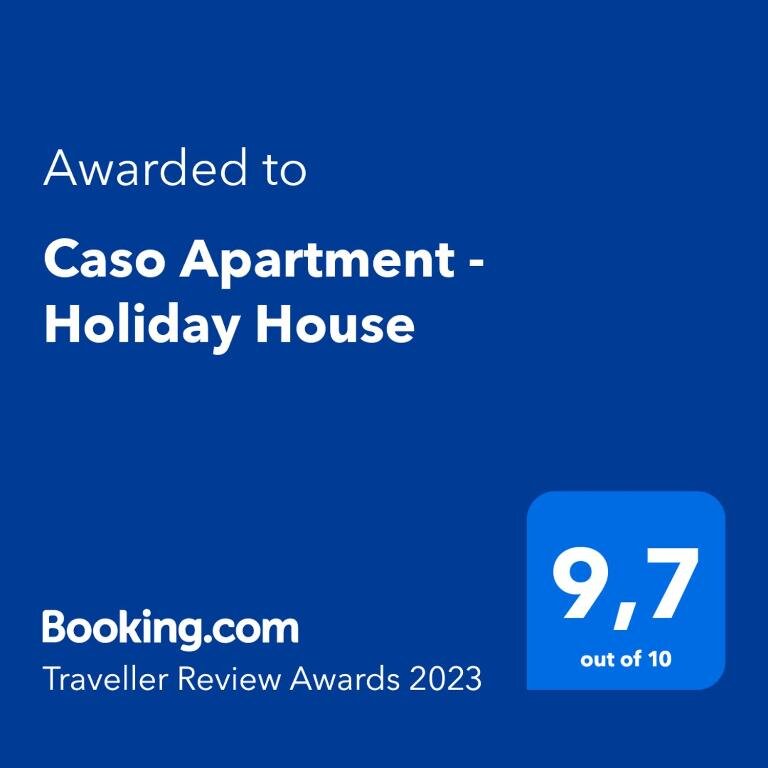 Apartment Caso Apartments Holiday Houses