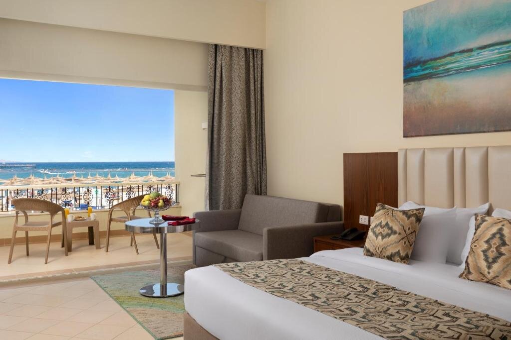 Habitación De lujo con vista al mar Pickalbatros Dana Beach Resort Hurghada