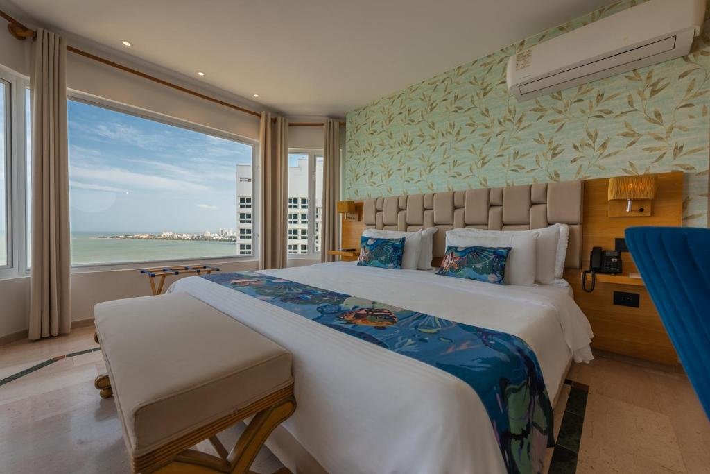 Двухместный номер Deluxe с видом на море Hotel Regatta Cartagena