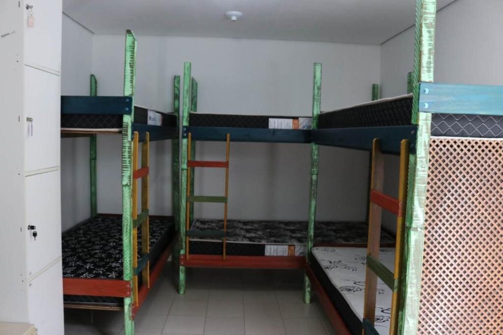 Кровать в общем номере (мужской номер) Hostel 33 Brazil