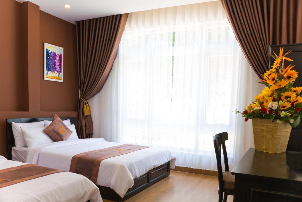 Deluxe chambre Uyen Phuong Hotel
