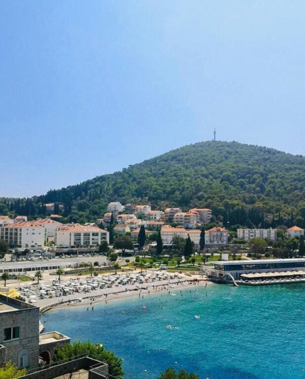 Апартаменты с балконом и с видом на море Art Hotel Dubrovnik