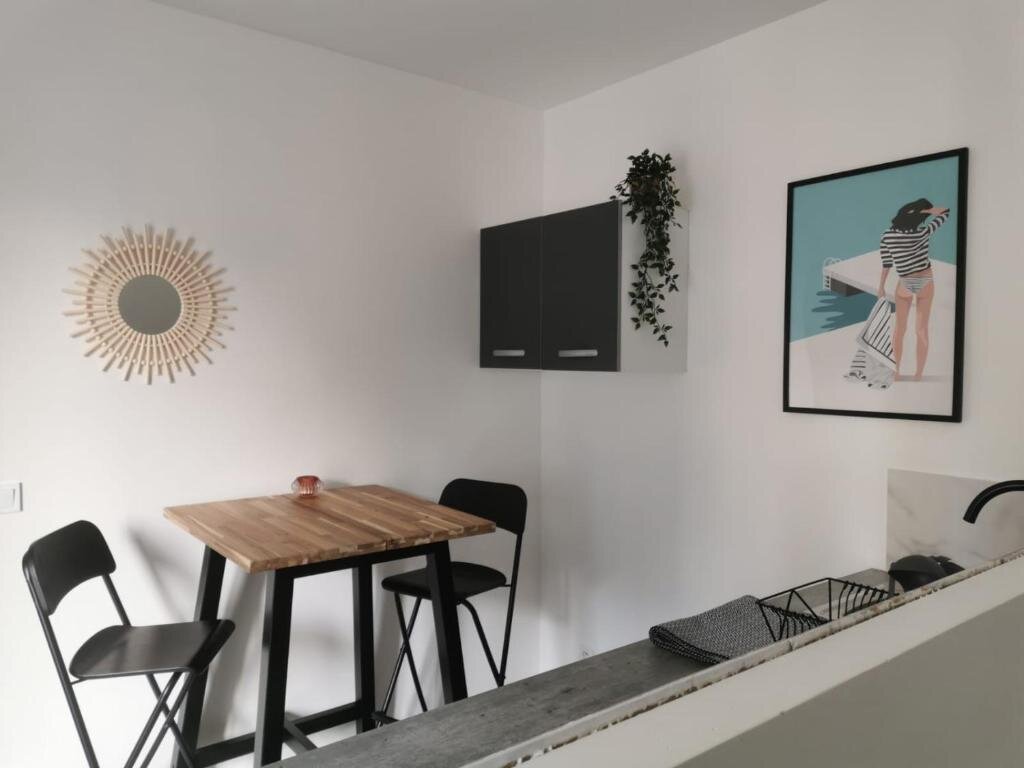Apartamento Studio cosy et rénové à 2 pas gare Reims Centre - Rue