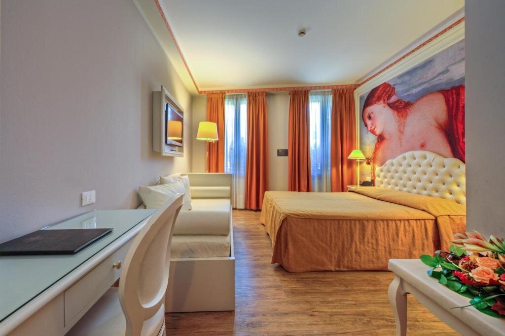 Standard Doppel Zimmer mit Blick Hotel Al Vivit