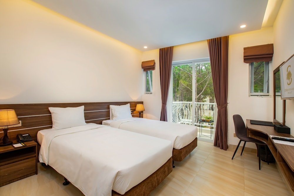 Двухместный номер Deluxe c 1 комнатой с видом на сад CEREJA Hotel & Resort Dalat