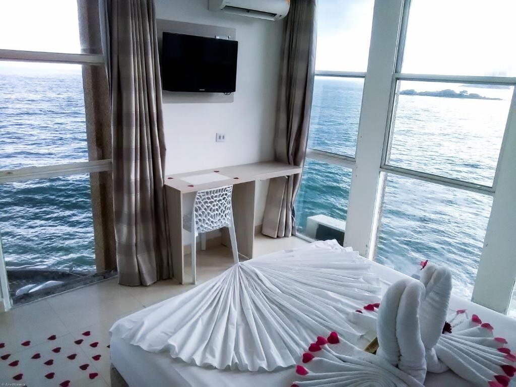 Двухместный номер Standard с видом на море Grand Hotel Guarujá - A sua Melhor Experiência Beira Mar na Praia