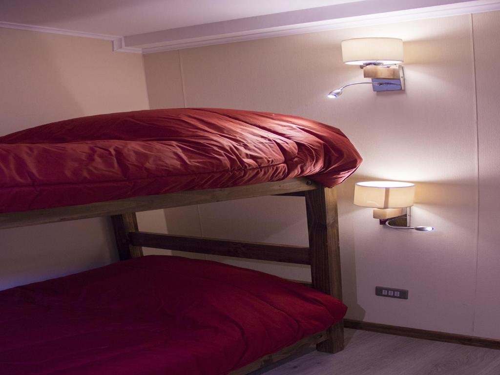 Кровать в общем номере Hostel Entre Vientos
