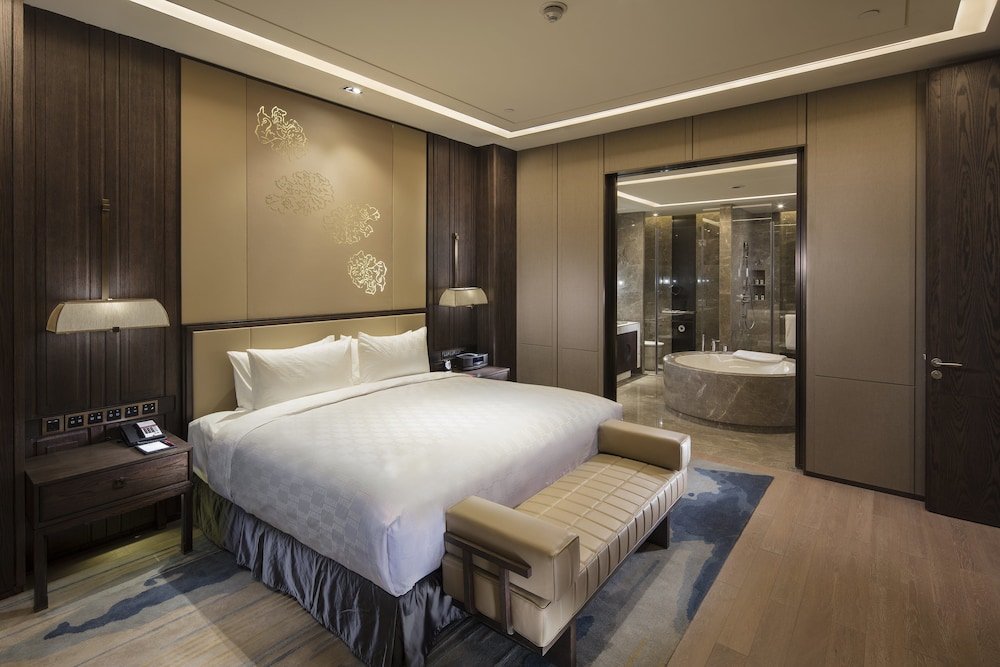Suite 1 camera da letto HUALUXE Hotels & Resorts Zhangjiakou, an IHG Hotel