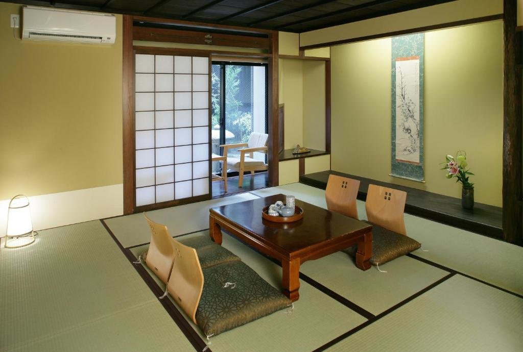 Deluxe chambre Vue jardin Matsubaya Ryokan