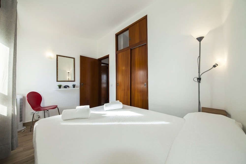 Apartment 1 Schlafzimmer mit Meerblick A38 - Rising Sun Top-Floor Flat
