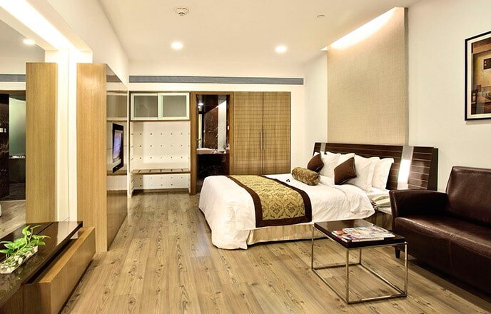 Deluxe room Saura Hotel, Agra