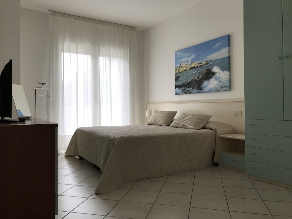 Апартаменты Superior с 2 комнатами с частичным видом на океан Appartamenti Aquamarina