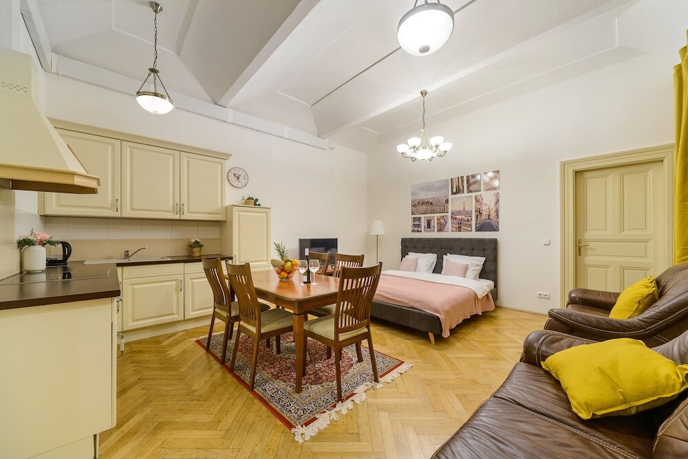 Classic Apartment 3-bedrooms apartment in center of Prague
