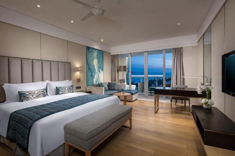 Panorama Doppel Zimmer mit Meerblick Wyndham Sanya Bay
