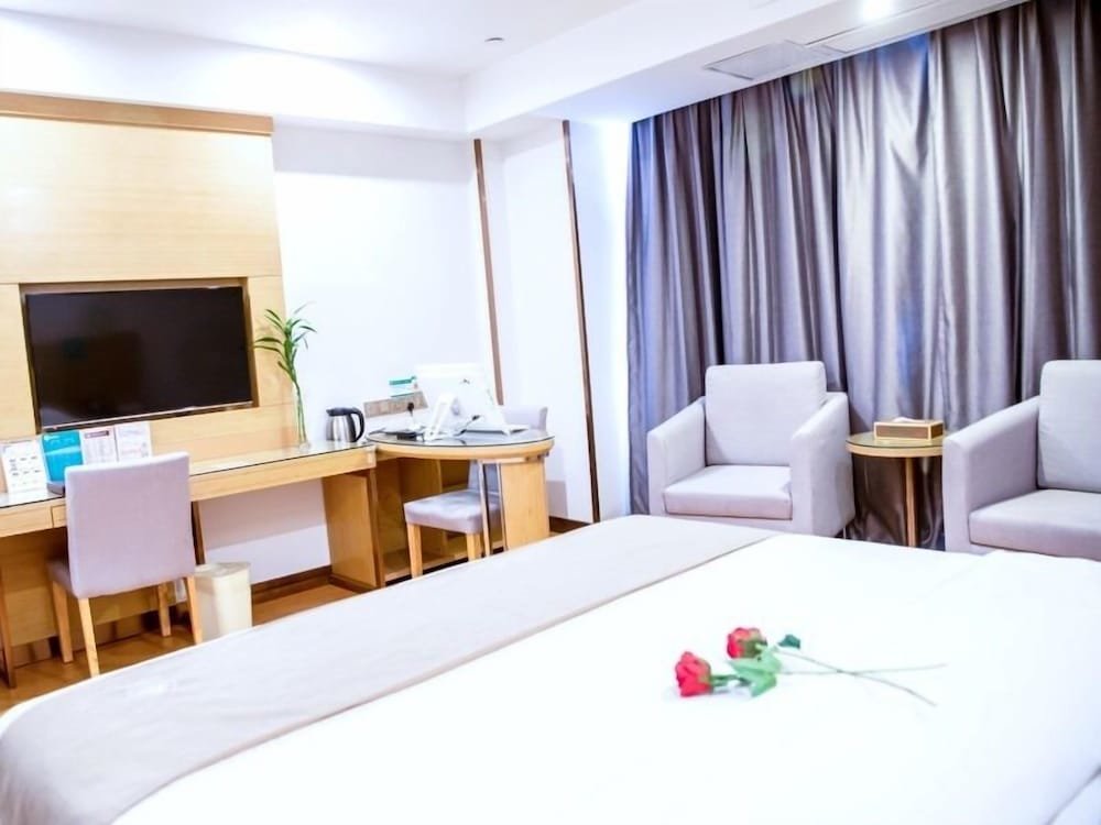 Deluxe chambre GreenTree Inn Fuyang Yingshang Yingyang Rd Business Hotel