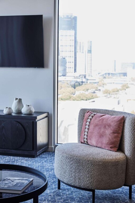 Апартаменты c 1 комнатой с балконом Adina Apartment Hotel Melbourne Flinders Street