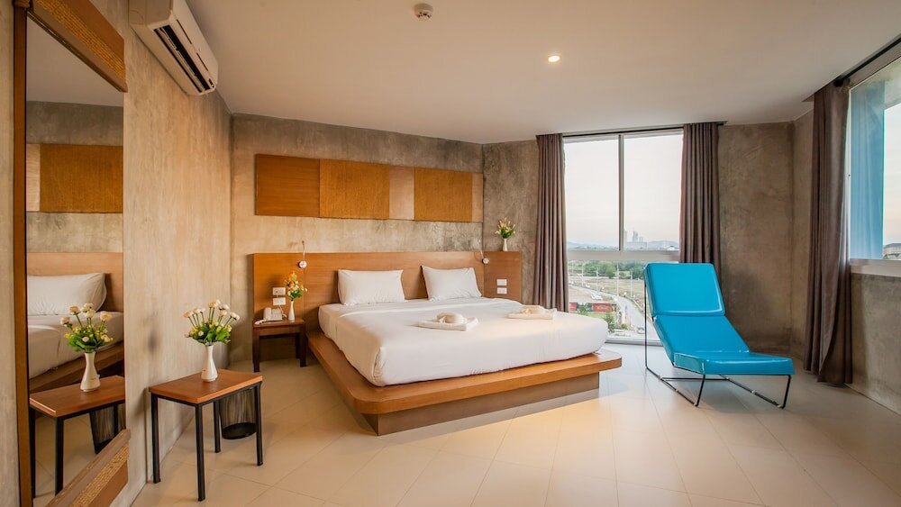 Luxus Zimmer mit Meerblick B2 Jomtien Pattaya Boutique & Budget Hotel