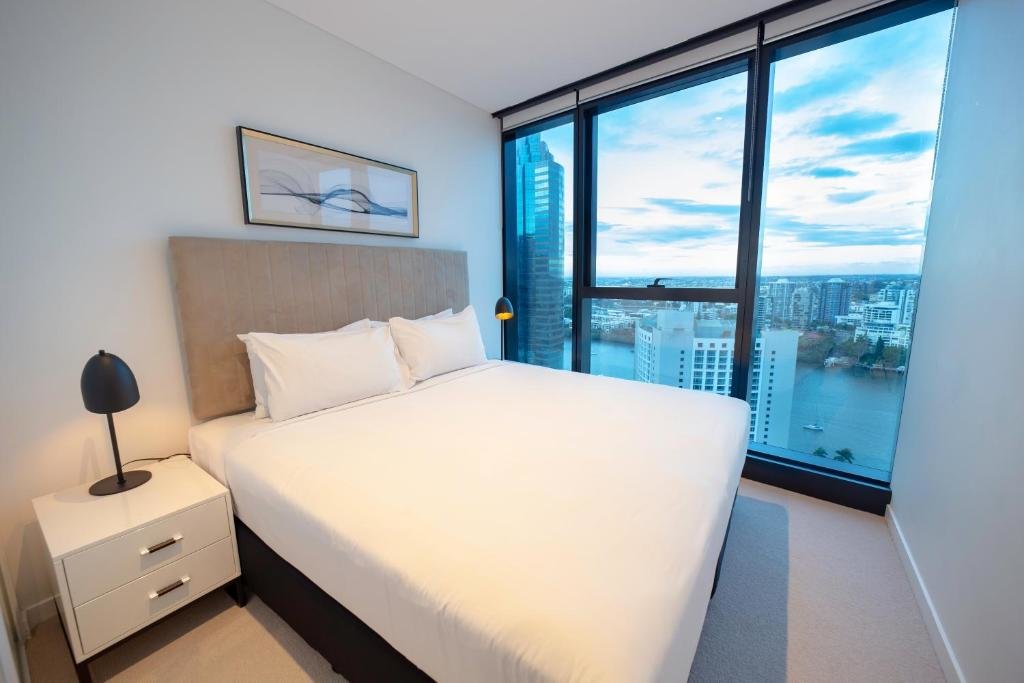 Appartamento 1 camera da letto con vista sulla città Brisbane Skytower by CLLIX