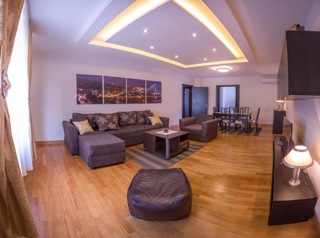 Апартаменты Deluxe с 2 комнатами Apartments Feel Belgrade