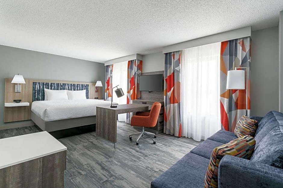 Двухместная студия Premium Hampton Inn & Suites Tampa Ybor City Downtown