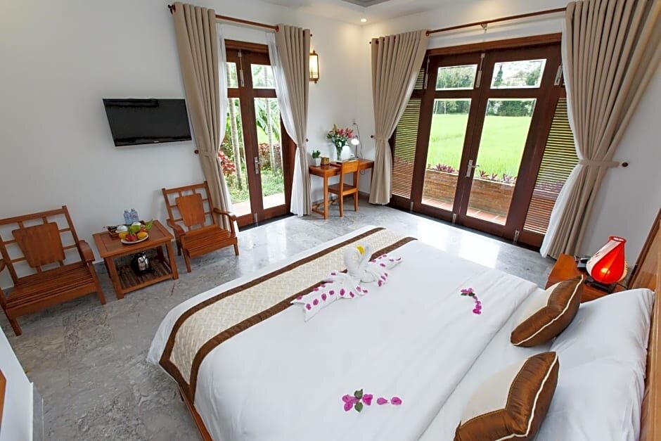 Standard Doppel Zimmer mit Gartenblick Lama Villa Hoi An