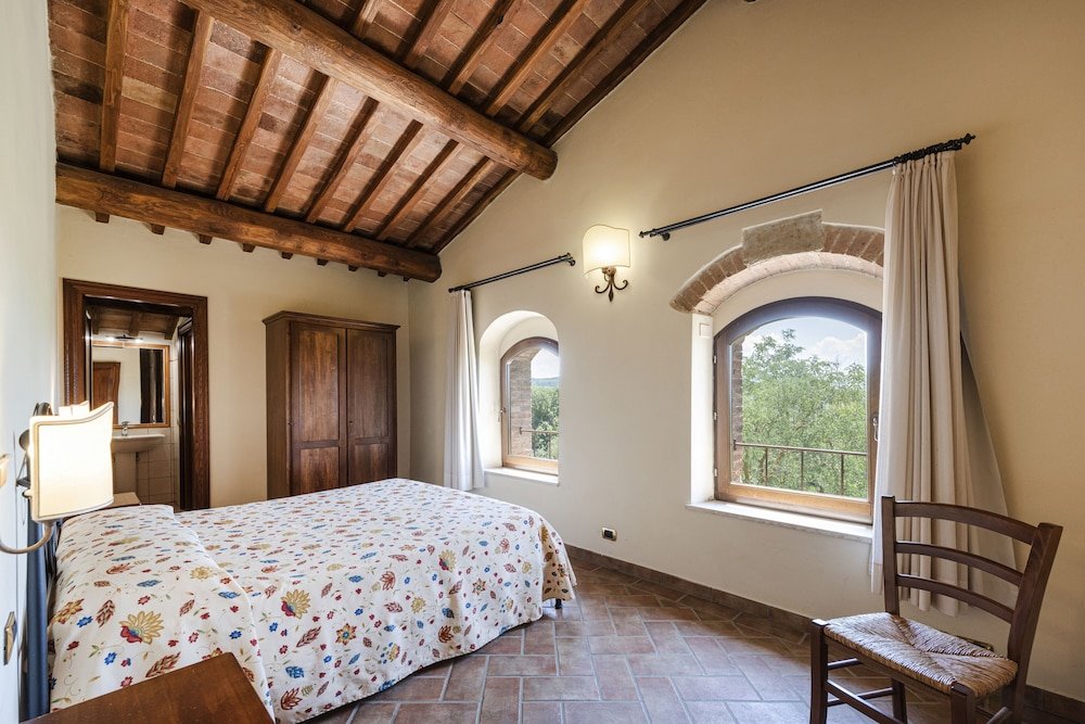 Апартаменты с 2 комнатами с красивым видом из окна Antica Grancia Di Quercecchio