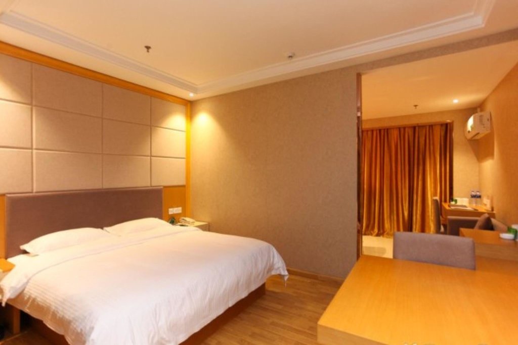 Standard Doppel Zimmer GreenTree Inn Jiangsu Wuxi Jiangyin Yunting Changshan Avenue ChenGYAng Road Business Hotel